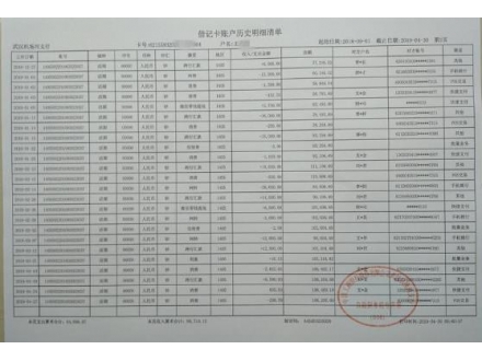 石家庄个人流水制作案例